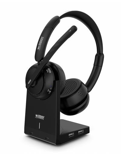 Urban Factory MOVEE MAX - Auriculares Bluetooth con ENC/ANC y Soporte de Carga Todos los auriculares | URBAN FACTORY